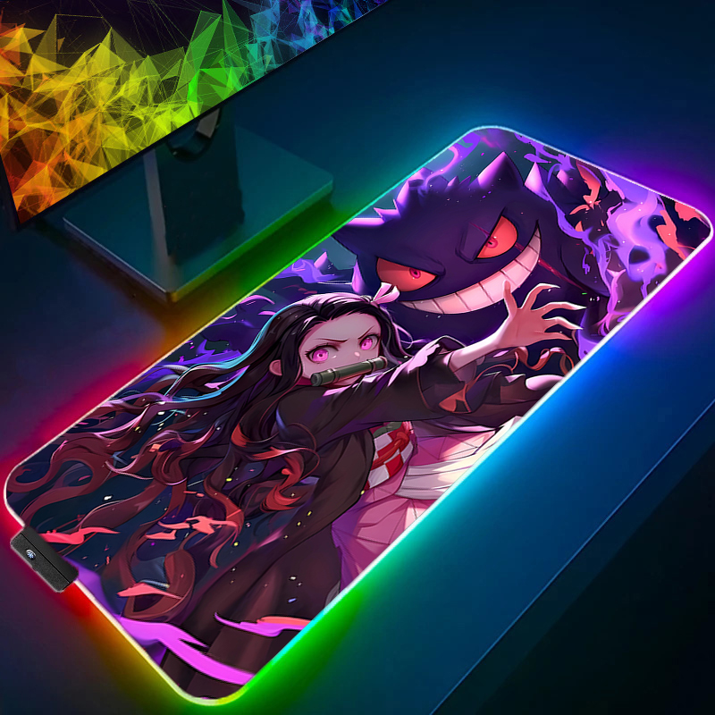 Rgb Mousepad - RGB Büyük Mouse Pad Ofis Masa