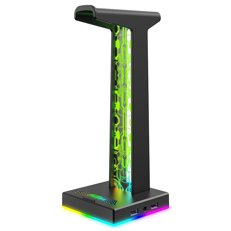 Pc Gaming Desktop - RGB Oyun Kulaklığı Standı Çift USB