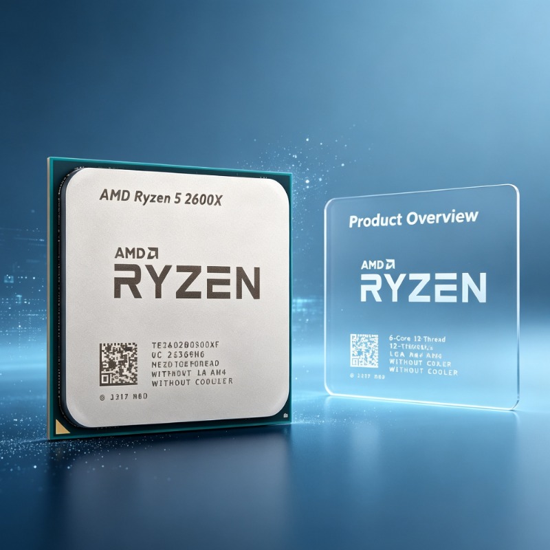 Pc Gaming Desktop - AM4 Soketli CPU İşlemci R5 2600X