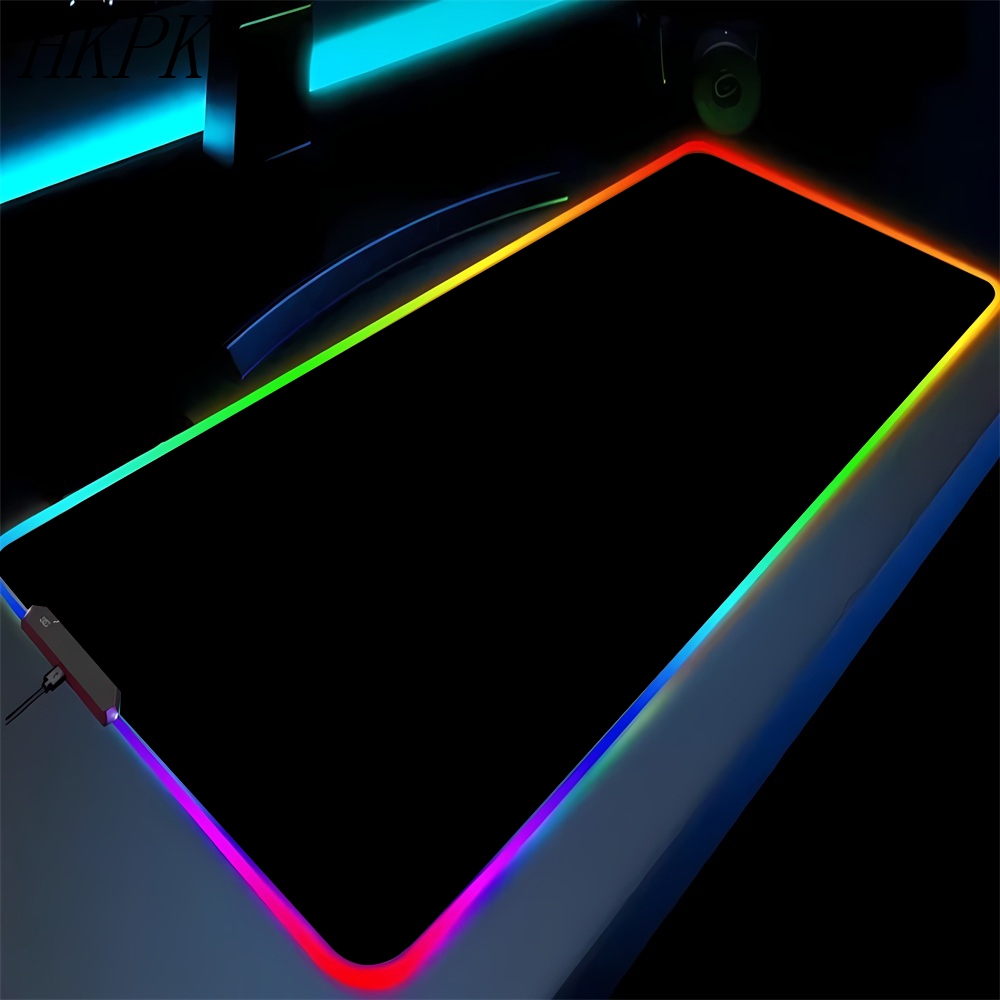 Saf siyah RGB kaymaz oyun Mous - Rgb Mousepad incelemesi ve fiyatı