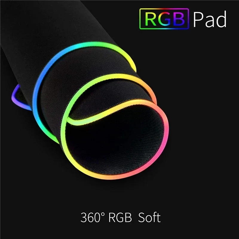 Saf siyah RGB kaymaz oyun Mous - Rgb Mousepad incelemesi ve fiyatı
