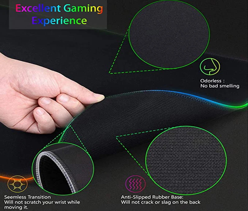 RGB XXL HD Baskılı Oyun Matlar - Rgb Mousepad incelemesi ve fiyatı