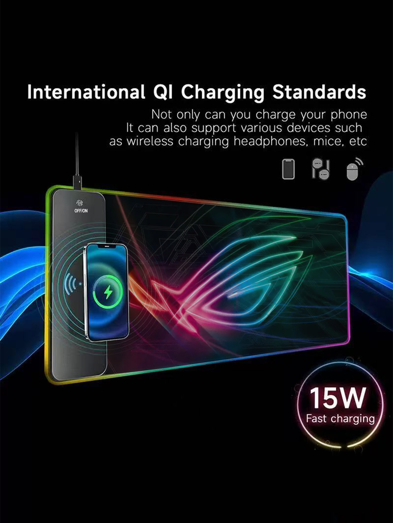 RGB Işıklı Çok Fonksiyonlu 15W - Rgb Mousepad incelemesi ve fiyatı