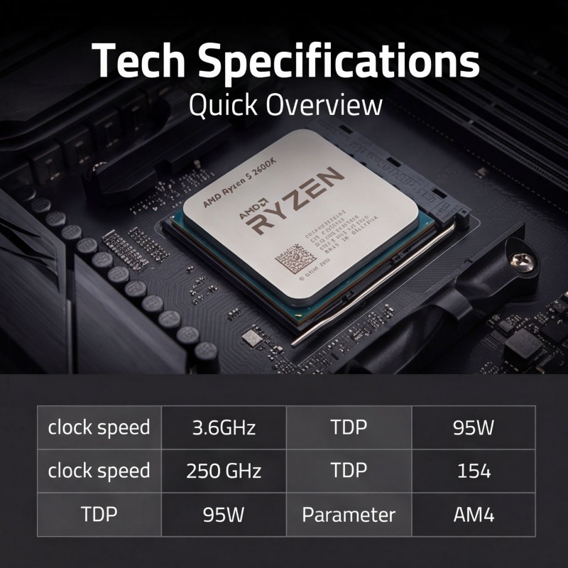 AM4 Soketli CPU İşlemci R5 260 - Pc Gaming Desktop incelemesi ve fiyatı